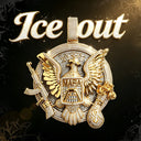 Iced Out Mafia Eagle Pendant
