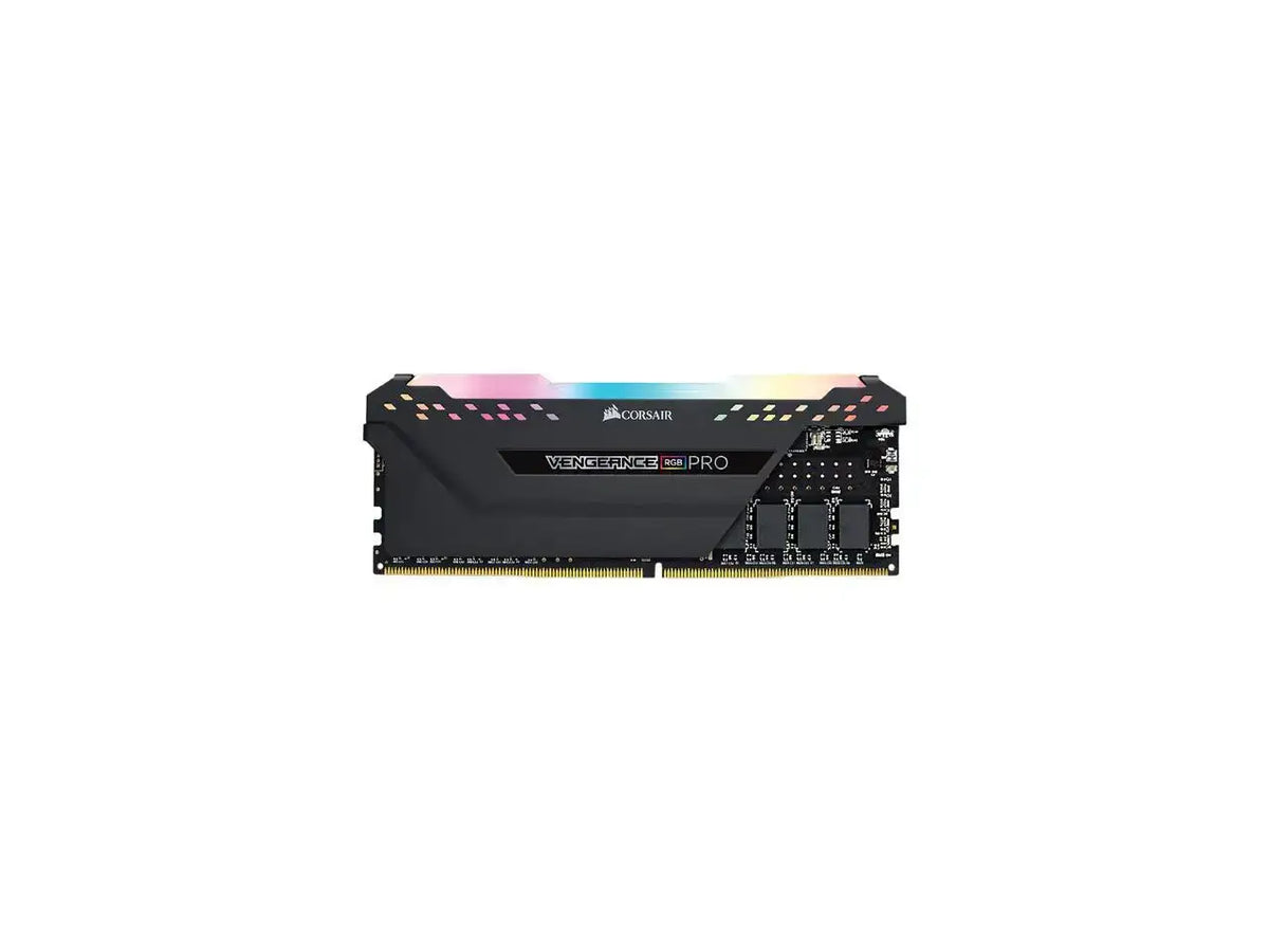 CORSAIR Vengeance RGB Pro 32GB (2 x 16GB) 288-Pin PC RAM DDR4 3200 (PC4 25600) Desktop Memory Model CMW32GX4M2E3200C16