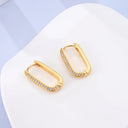 Mula Sterling Silver Gold U-shaped
