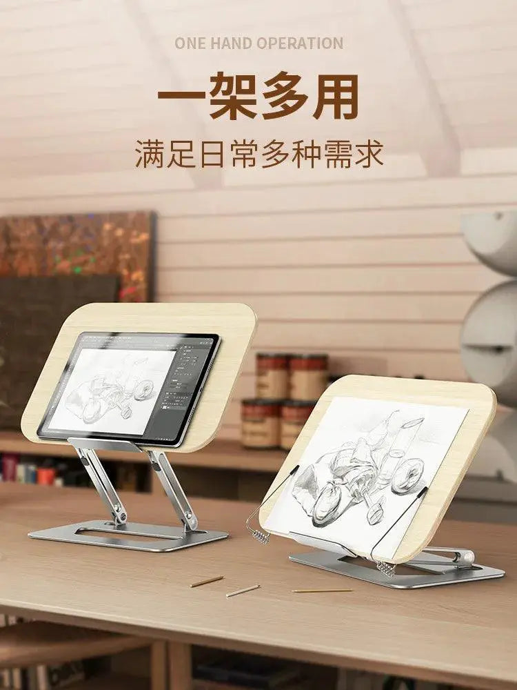 Adjustable Aluminum Reading Stand For Ergonomic Study Work
