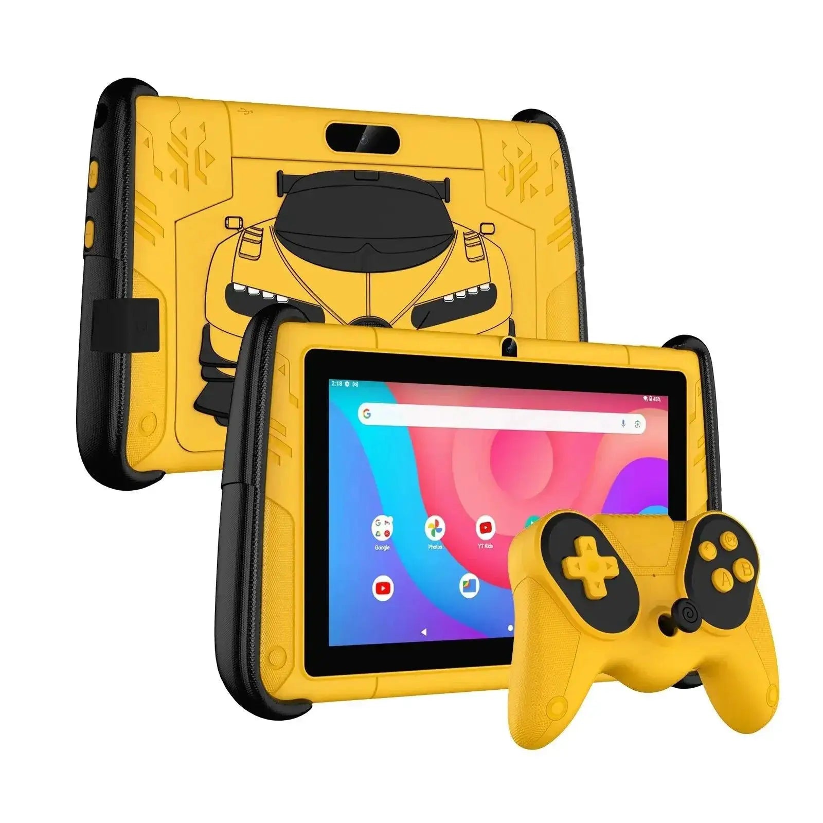 Kids 7 Inch Tablet Android 12 With Case For Learning