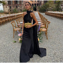 Elegant Satin Gown for Women Evening