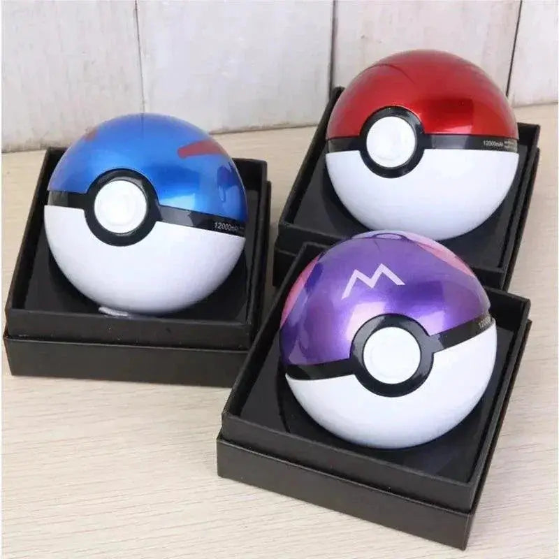 Pokemon Cartoon Large Capacity Pocket Ball Power Bank