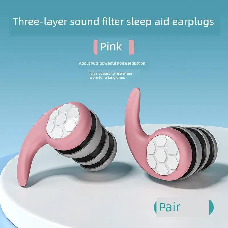 German Silicone Noise Reduction Earplugs For Quiet Comfort