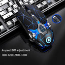 Ergonomic Gaming Mouse - Quiet Click For Gamers