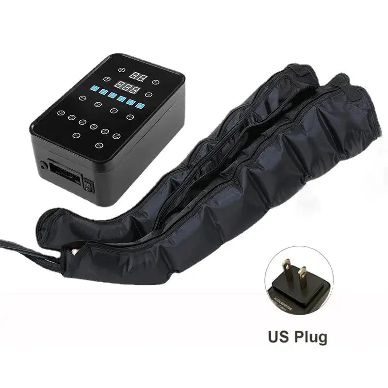 6 Chambers Air Compression Massage System Whole Body Massager Compression Pump Recovery Boots Foot Leg Massage Machine AirWrap