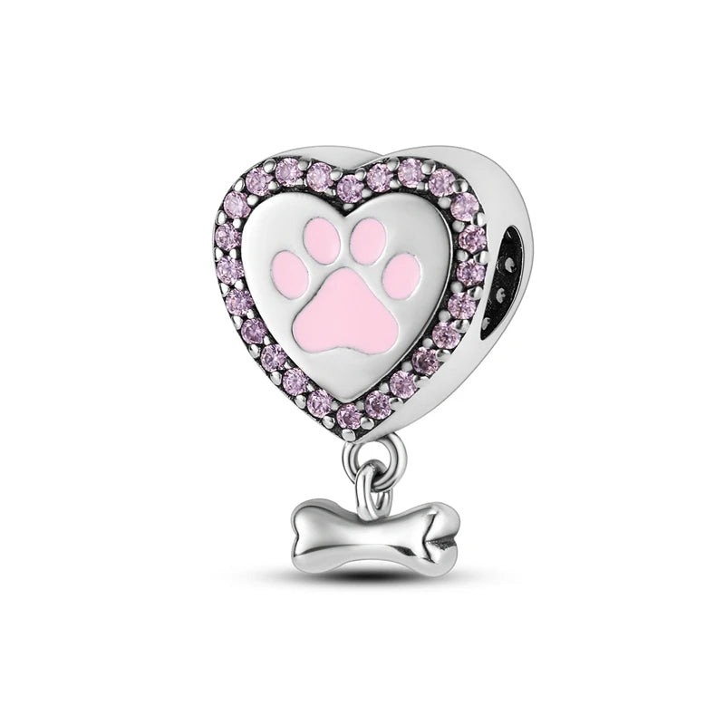 Sterling Silver Charm Bead Charms