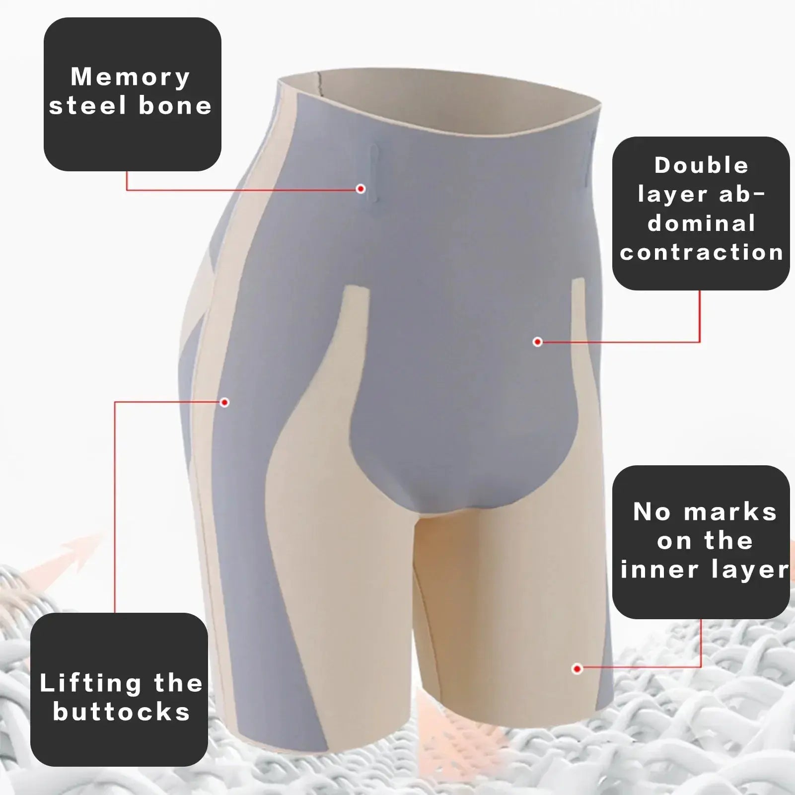 High Waisted Slip Shorts For Women Comfortable Shapewear