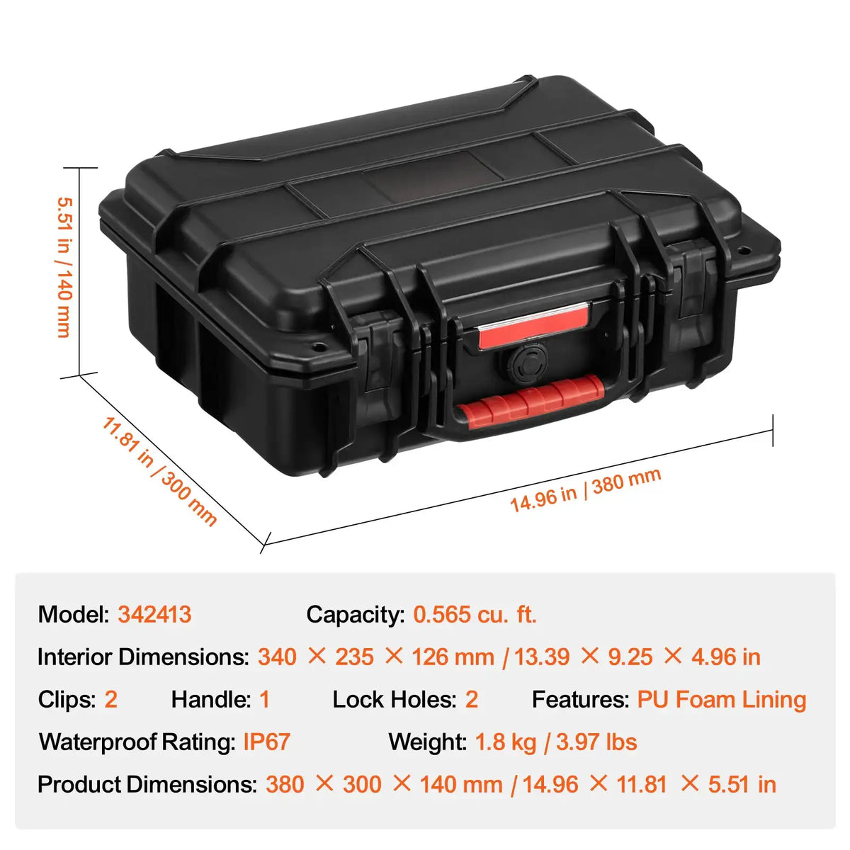 SucceBuy Weatherproof Hard Case — product image 9