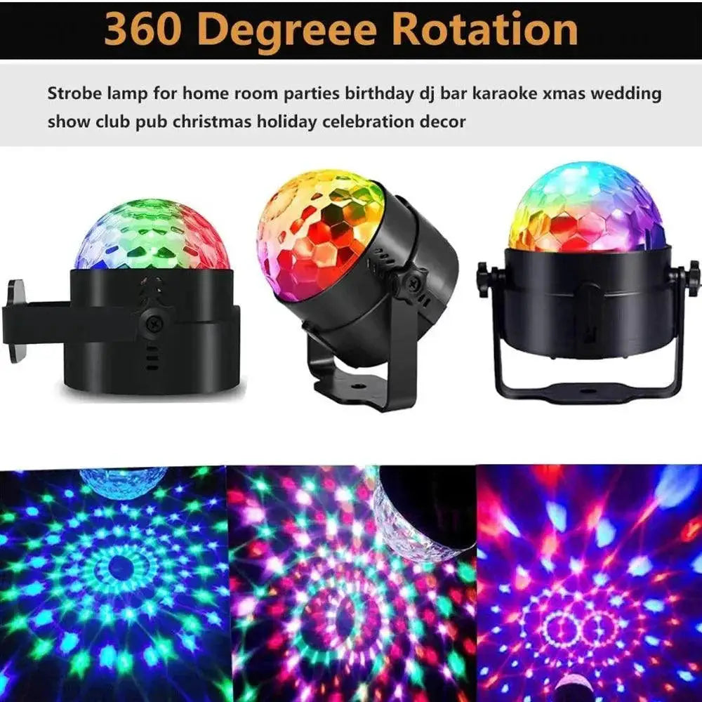 Sound Activated LED Party Light For Vibrant Events