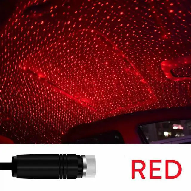 Portable USB Star Projector Night Light For Room And Car