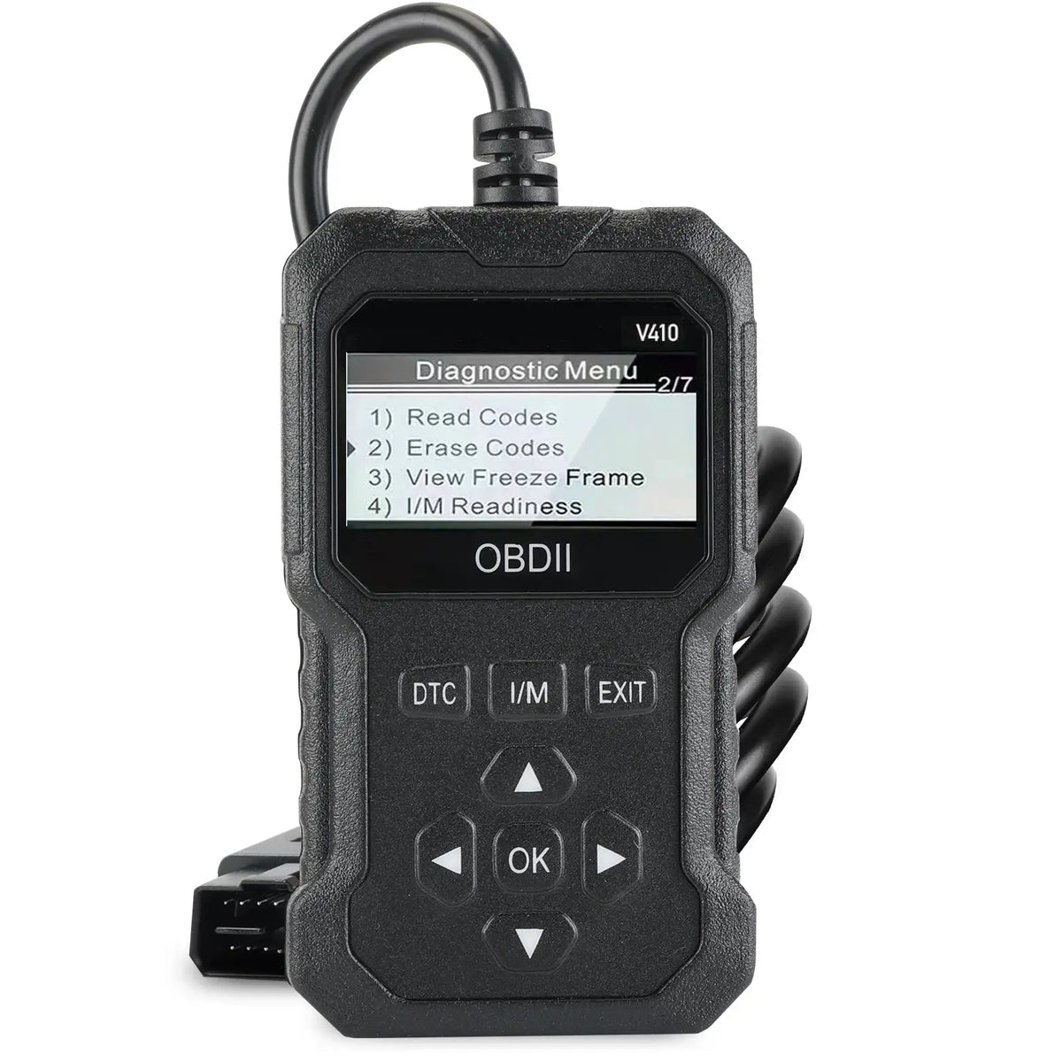 V410 OBD2 Car Diagnostic Scanner – All-in-One Diagnostic Tool for Identifying and Troubleshooting Vehicle Issues.