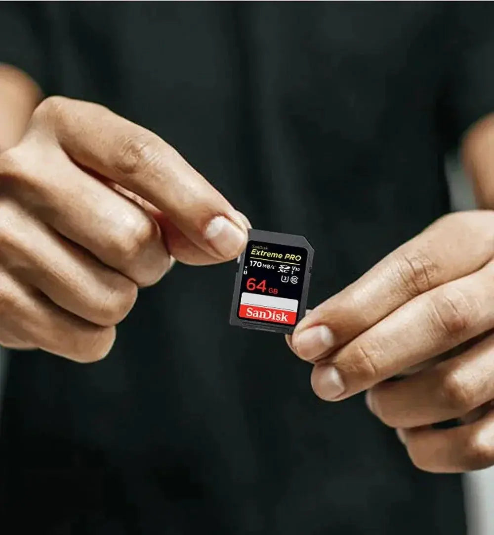 SanDisk Extreme Pro SD Card High Speed 4K Video Solution