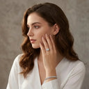 Princess Cut Moissanite Ring