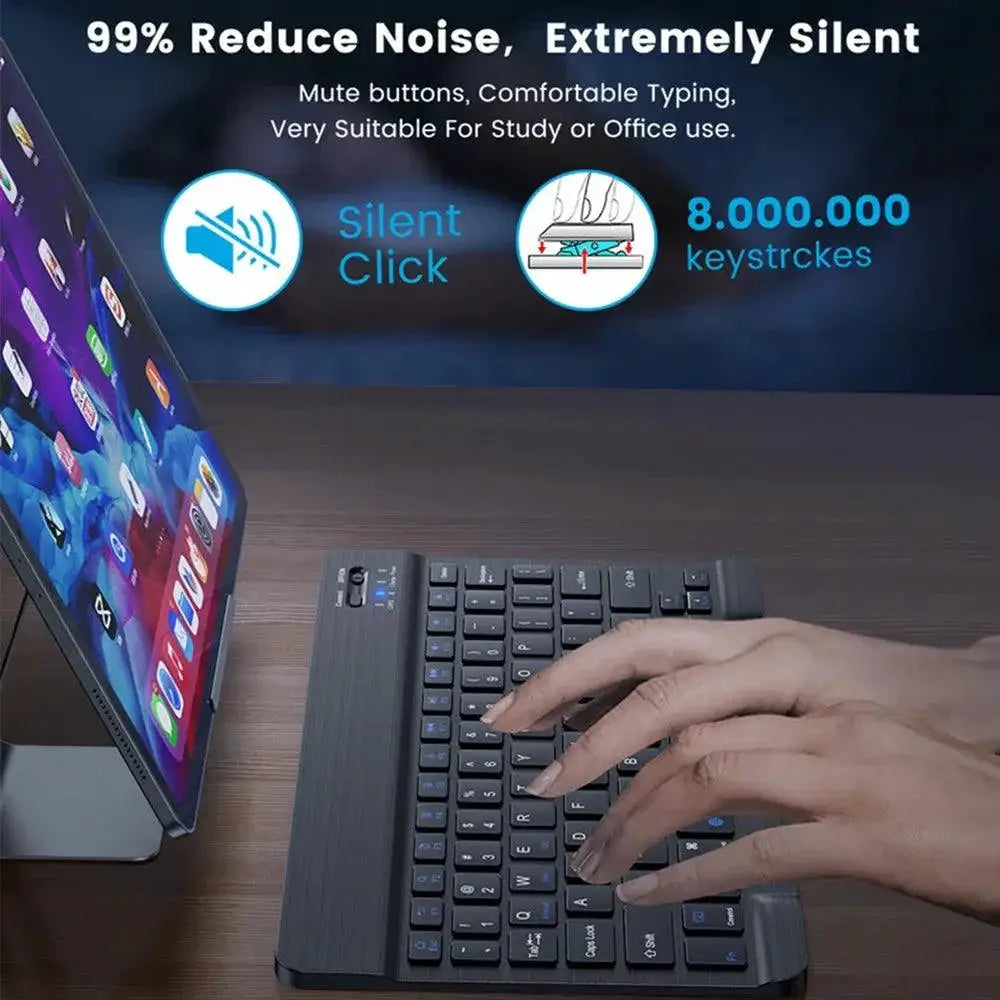 Wireless Bluetooth Keyboard and Mouse Set Multi Language