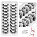 Glamorous 3D Mink False Eyelashes Bundle for Every Occasion