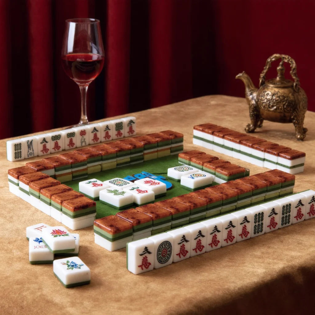 Mahjong Set Family Games