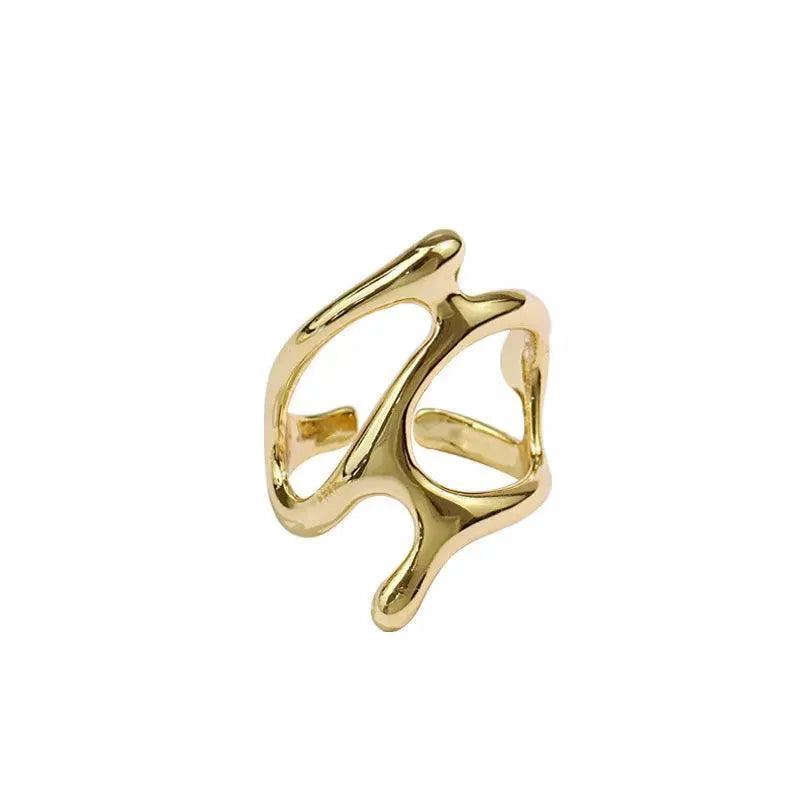 Vintage Silver Adjustable Branch Rings For Stylish Parties