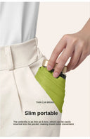 1Pc 55% Off Mini Sun Umbrella Pocket Rain Umbrella