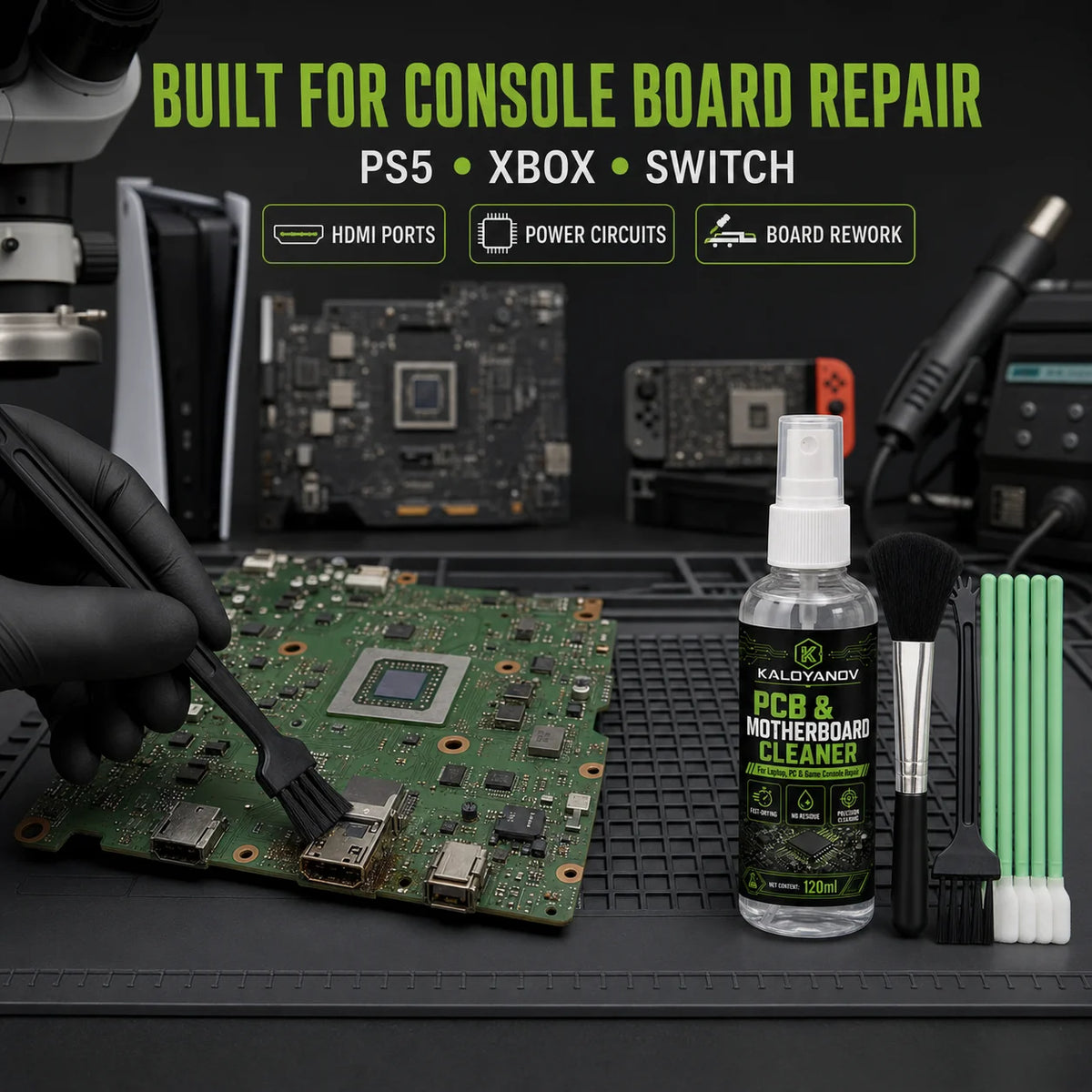 Fast Drying PCB Cleaner Kit
