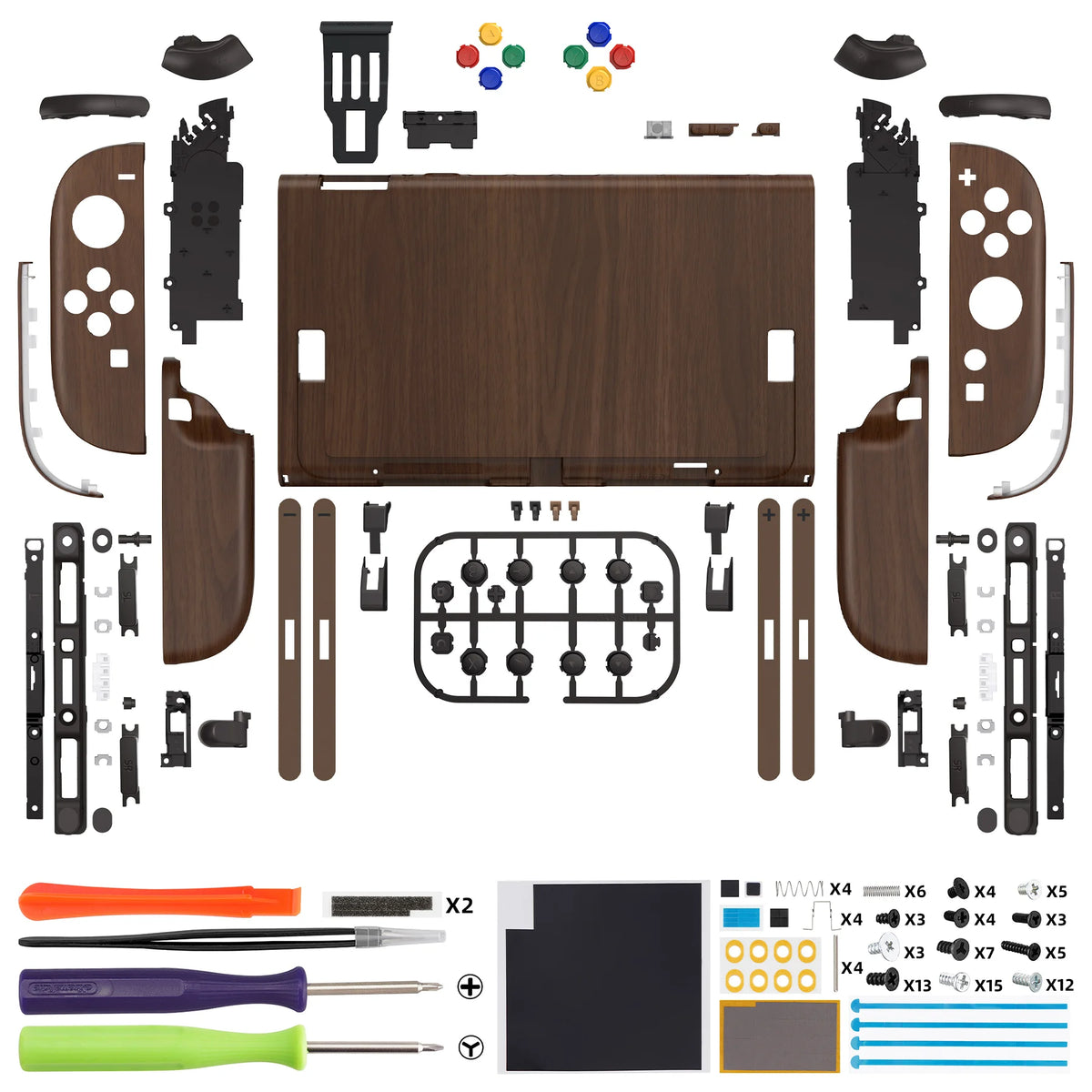eXtremeRate DIY Replacement Shell Buttons