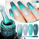 Winter Magic Nail Gel Kit: Mesmerizing Snowflake Art