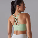 Women's High Stretch Yoga Bra Tank Top for Gym Use