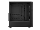 CORSAIR RS Mid-Tower PC Case - Supports a radiator - ASUS BTF, MSI Project Zero, and Gigabyte Project Stealth Compatible - Angled bottom fan mount for GPU cooling - Smoke