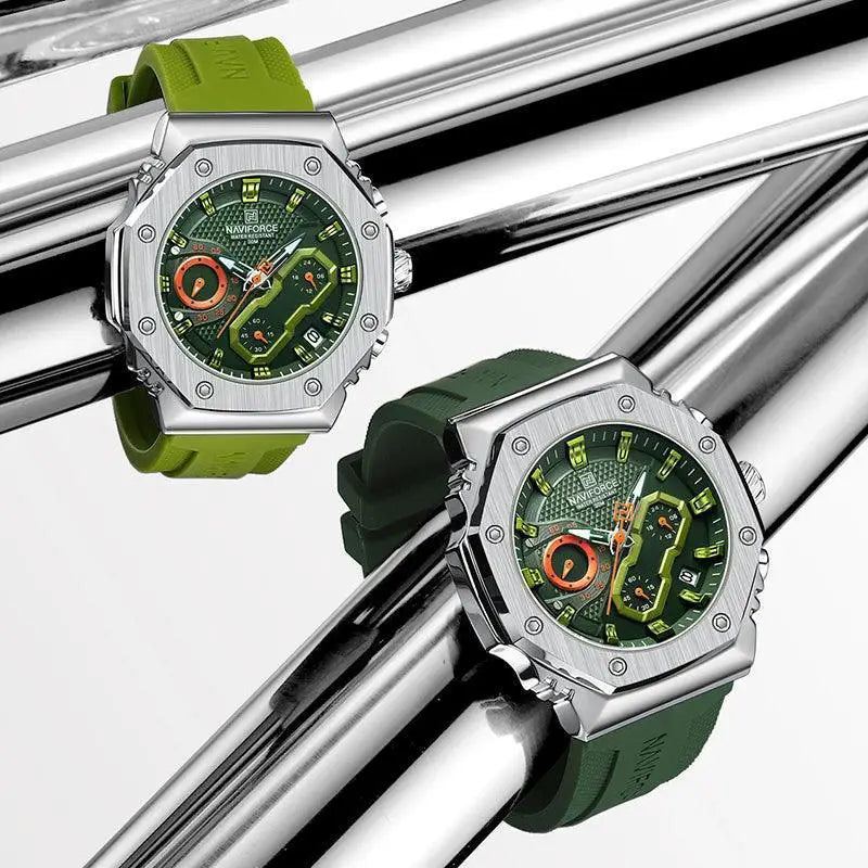 Naviforce Stylish Sports Chronograph Watches For Couples - OurLum.com