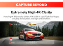4K Ultra HD Dash Cam with GPS, WiFi, Night Vision System