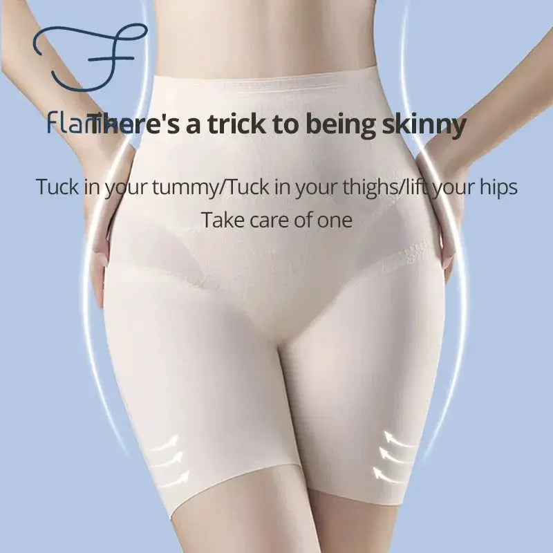 Ultimate Slimming Ice Silk High Waist Safety Shorts Women