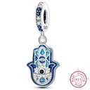 Sterling Silver Blue Purple Butterfly
