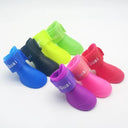Trendy Waterproof Dog Boots Stylish Anti-Slip Protection