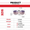 Stylish VIVIBEE Women's Cat Eye Clip On Sunglasses Fashion