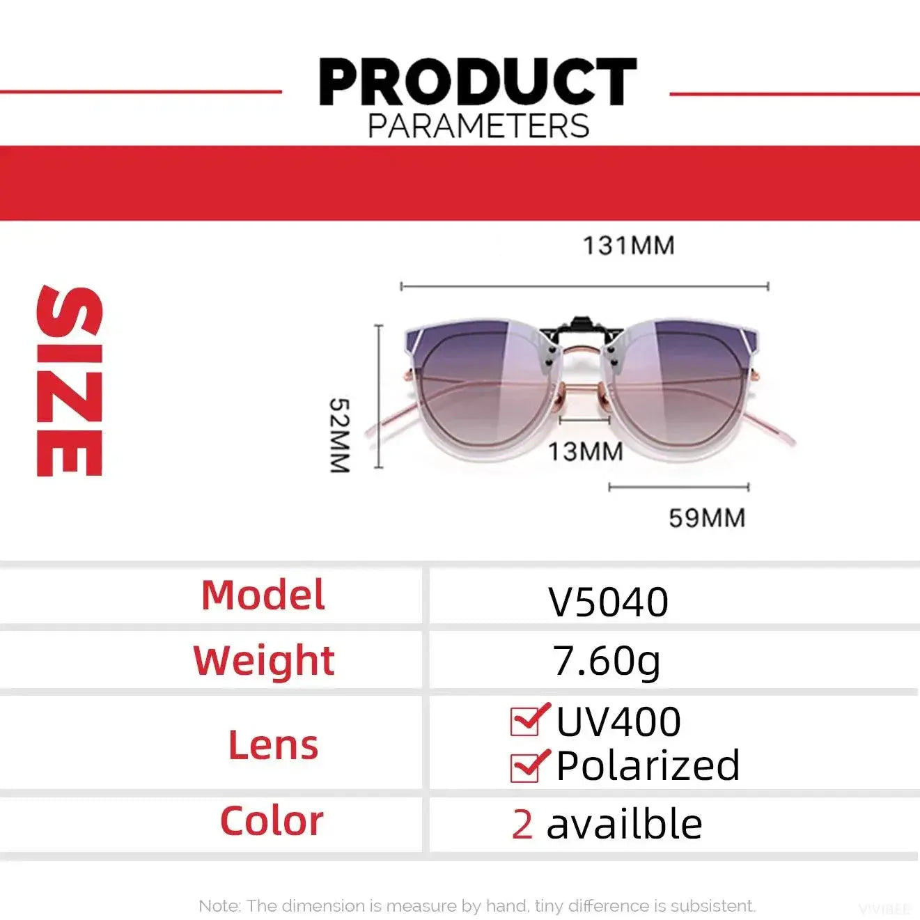 Stylish Women's Cat Eye Clip On Sunglasses Fashion
