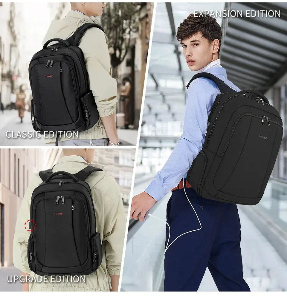 Lifetime Guaranteed Anti Theft 14 Inch Laptop Backpack Safe