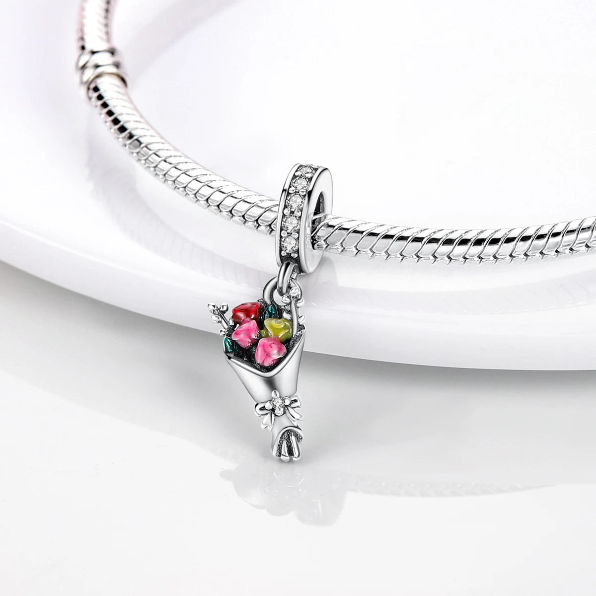 Silver Plated Charm Graduation Books