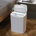 15 To 18L Smart Sensor Trash Can Waterproof Touchless System