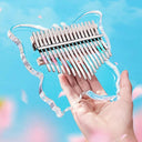 Transparent Acrylic Kalimba 17 21 Key Crystal Thumb Piano