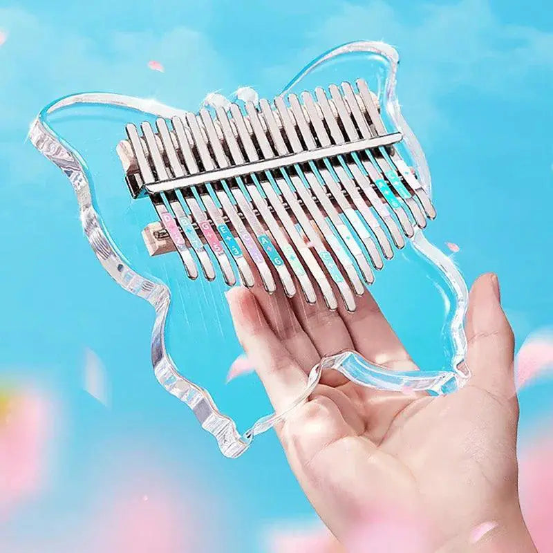Transparent Acrylic Kalimba 17 21 Key Crystal Thumb Piano
