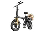 Compact Double Seat Folding Electric Bicycle