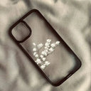 White Magnolia Phone Case - Shockproof Protection