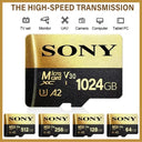 Sony Micro SD TF Card Mini 1TB High Speed C10 Memory Card