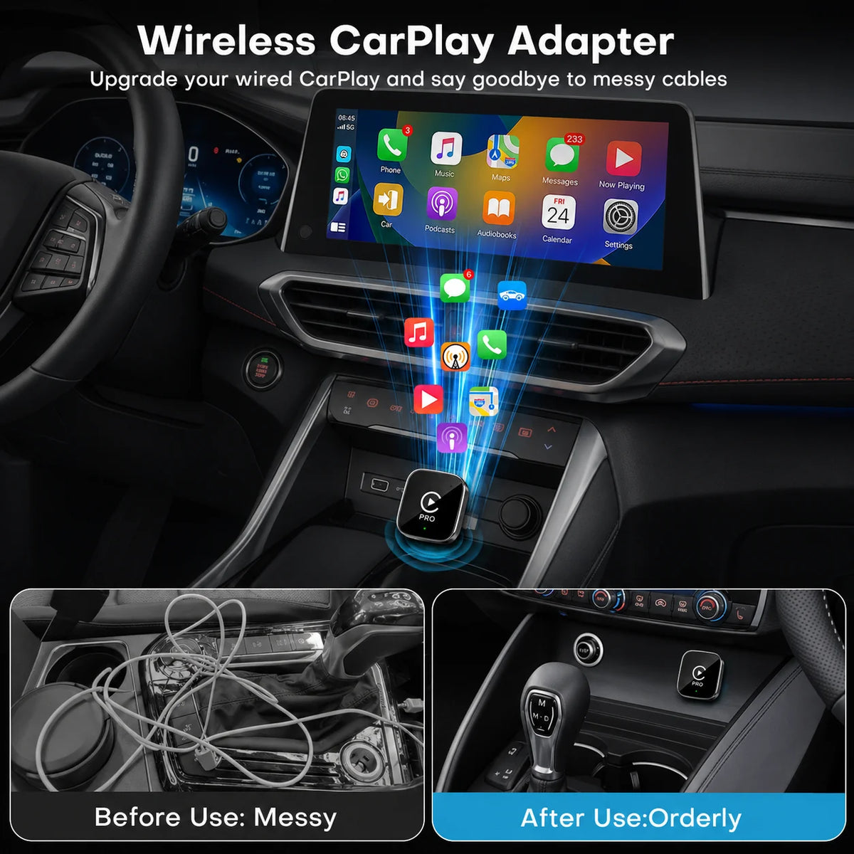 Mini CarPlay Wireless Adapter Android