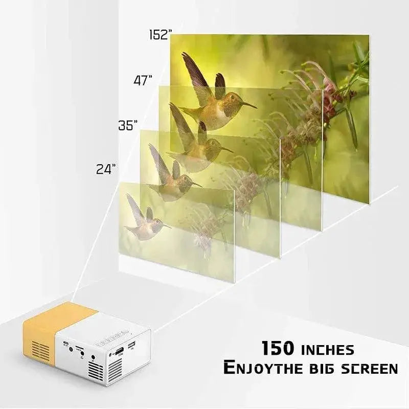 Mini Projector 1080P Portable Home Theater 3D Cinema