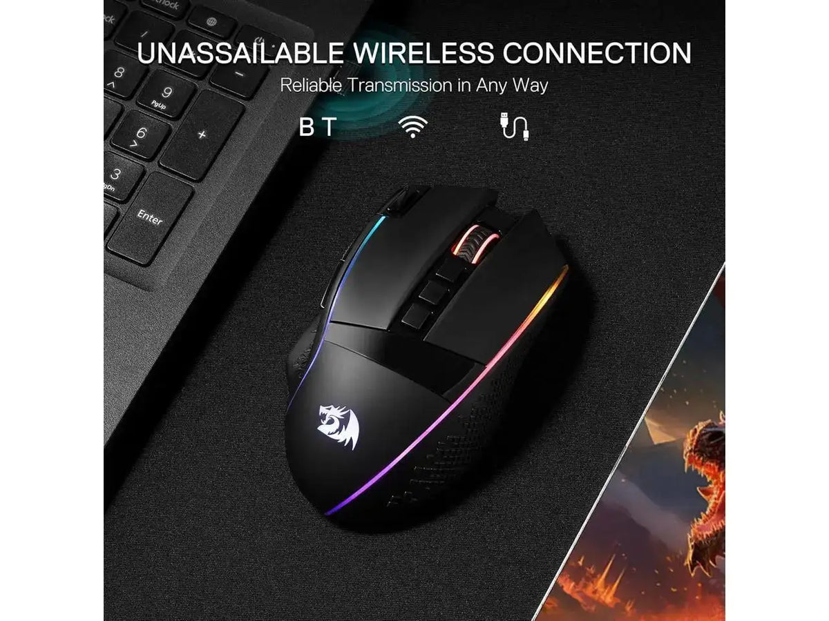 Redragon Wireless Gaming Mouse RGB — product view 2