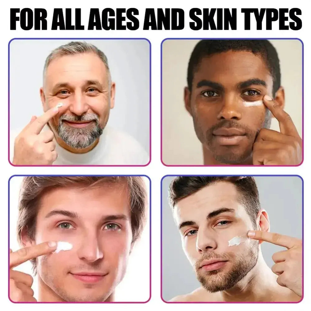 Collagen Creams For Men Smooth Wrinkle Younger Face Cream Firming Moisturizing Hyaluronic Acid Whitening Cream Facial Skin Care