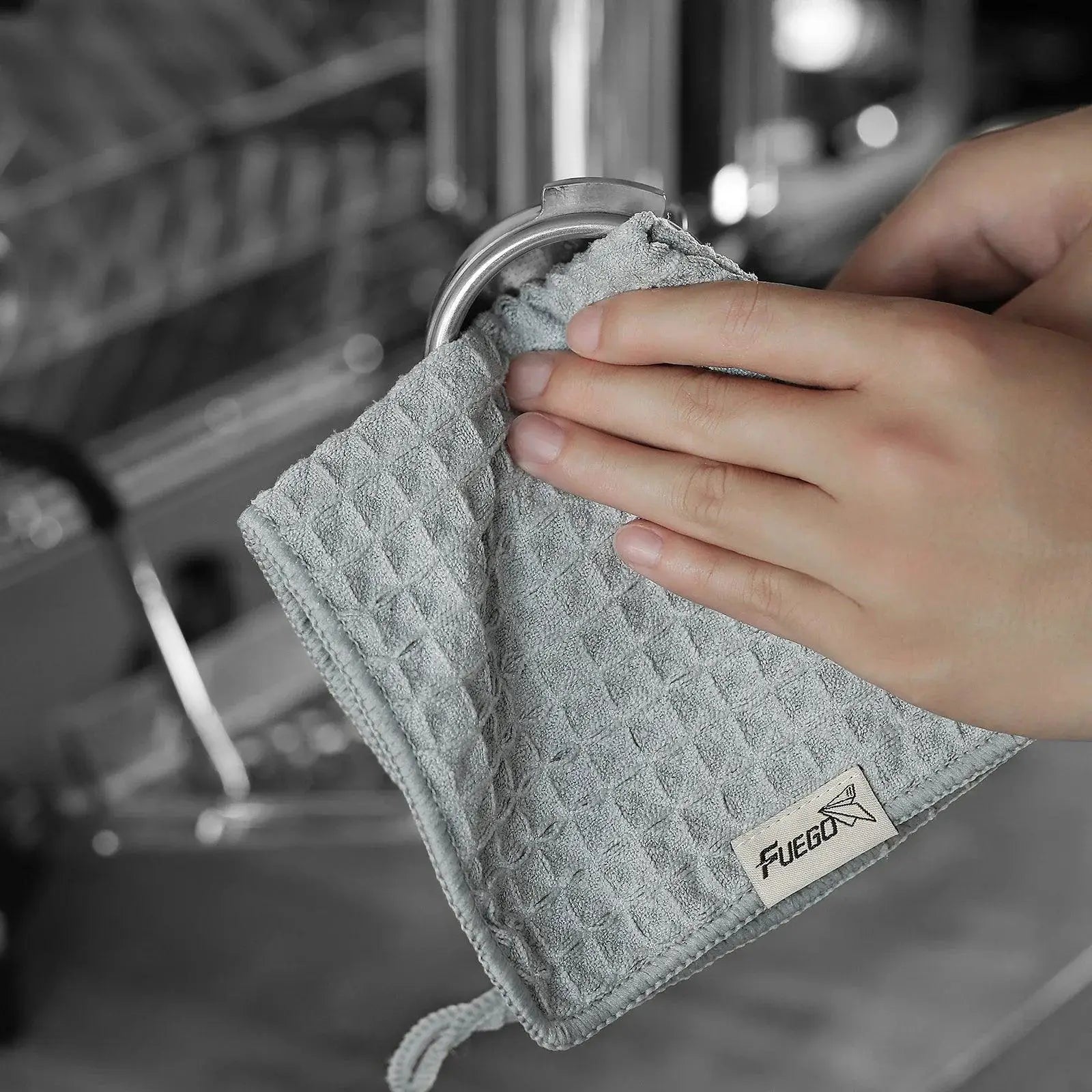 Barista Microfiber Cleaning Cloths Set Kitchen Coffee
