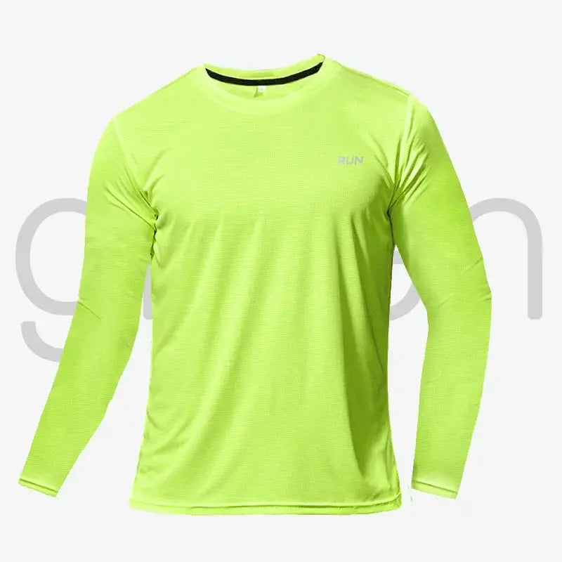 Moisture-Wicking Long Sleeve Tee for Gym — product view 20