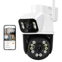 Outdoor Security Camera With AI Tracking For Homes